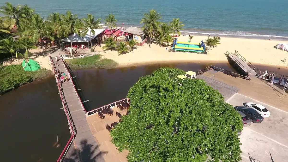 Praia de Barramares em Porto Seguro