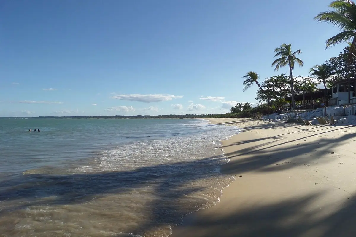 Praia de Ponta Grande em Porto Seguro